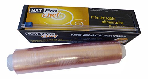 Rollo de film transparente profesional con sistema ZIPcut, 45 cm x 300 m