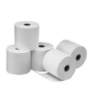 Rollos de papel térmico para caja registradora, 57 x 57 mm, 20 rollos por caja