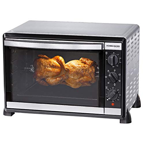 Rommelsbacher BG 1805/E - Horno para asado, 1800 W, color plata