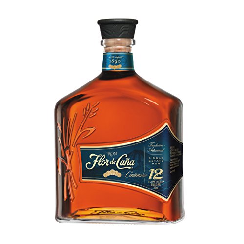 Ron Premium Flor de Caña 12 Años - 1 botella de 70 cl