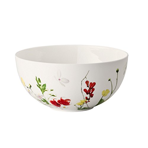 Rosenthal Brillance Fleurs Sauvages Bowl Cereales, Porcelana De Hueso, Multicolor, 15 cm