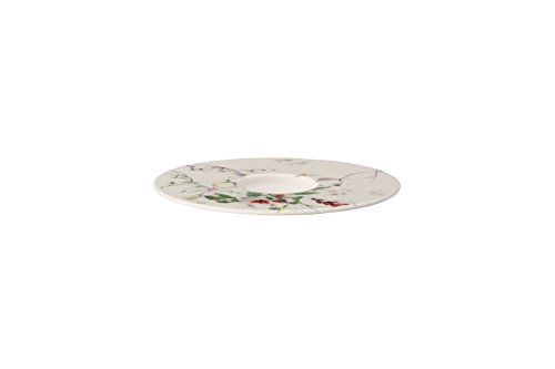 Rosenthal Brillance Fleurs Sauvages Platillo para Taza de Café Espresso, Porcelana De Hueso, Multicolor, 12 cm