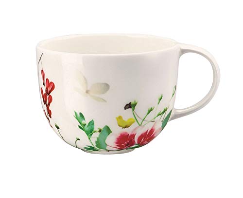 Rosenthal Brillance Fleurs Sauvages Taza de Café Espresso, Porcelana De Hueso, Multicolor, 15x15x5 cm