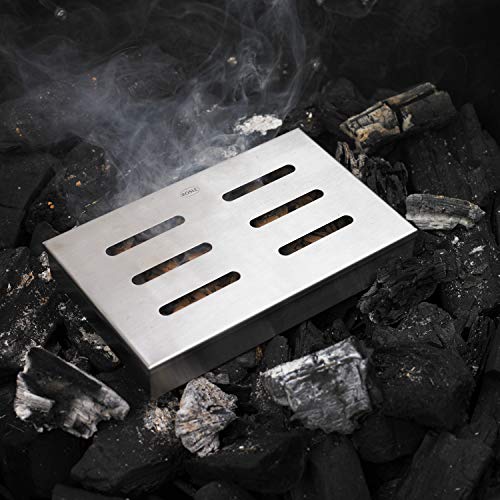 Rösle 25076 Caja para ahumar Accesorio de Barbacoa/Grill - Accesorios de Barbacoa/Grill (135 mm, 215 mm, 38 mm, 1 Pieza(s), 1 Pieza(s))