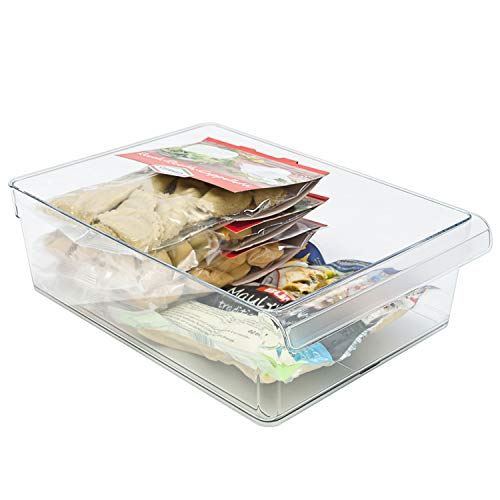 Rotho Loft, Organizador de la nevera 5l, Plástico SAN libre de BPA, transparente, L, 5l 31.0 x 22.0 x 9.0 cm