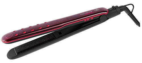 Rowenta Express Liss Elite SF4012F0 - Plancha de Pelo con recubrimiento de Keratina y Turmalina con función cabello seco o húmero, placas flotantes, calentamiento rápido 30 segundos