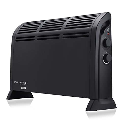 Rowenta Vetissimo II CO3030F1 Calefactor funcionamiento a 1200 W o 2400 W, dos ajustes de temperatura, termostato mecánico, posición antiescarcha, calefactor de aire caliente, silencioso