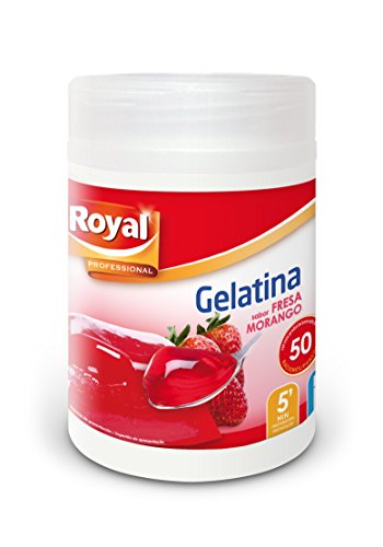 Royal Gelatina Fresa Hostelería - Paquete de 12 x 70.83 gr - Total: 850 gr