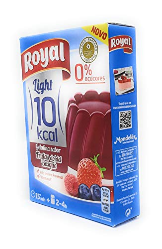 Royal - Gelatina Frutas del Bosque - Light - por 1 litro de aqua