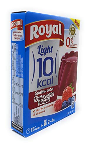 Royal - Gelatina Frutas del Bosque - Light - por 1 litro de aqua