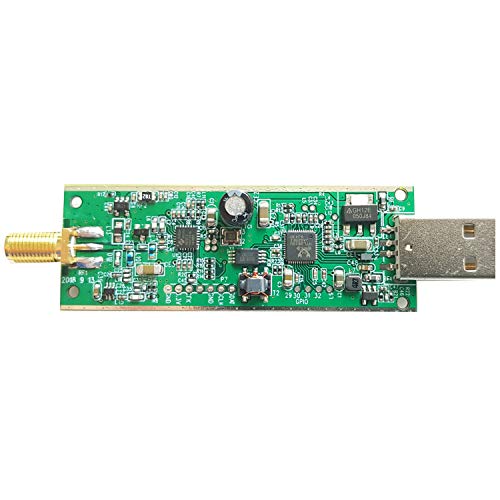 RTL-SDR® Blog R820T2 RTL2832U 1PPM TCXO SMA - Radio definida con 2 Antenas telescópicas