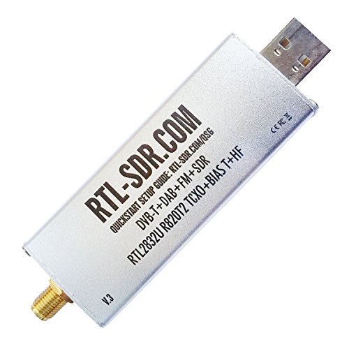 RTL-SDR Blog R820T2 RTL2832U 1PPM TCXO SMA Software Definido Radio (sólo Dongle)