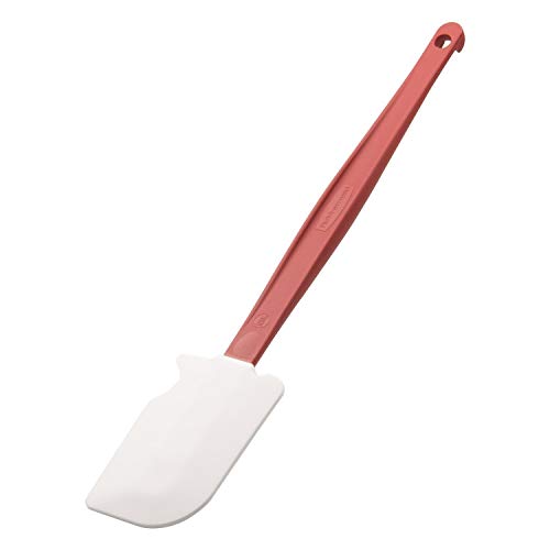 Rubbermaid Commercial Products FG1963000000 - Espátula de Cocina (Rojo, Color Blanco, Nylon, Silicona)