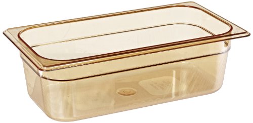 Rubbermaid Commercial Products policarbonato Gastronorm Pan - 1/3 Un tercio Tamaño 1/3 de un tercio del tamaño gastronorm. 100 mm de Profundidad. 3,8 litros.