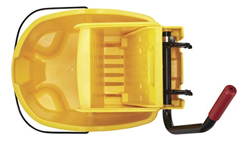 Rubbermaid Commercial WaveBrake FG748000 - Juego de cucharón y escurridor de Prensa Lateral, 26 Cuartos de galón, Color Amarillo