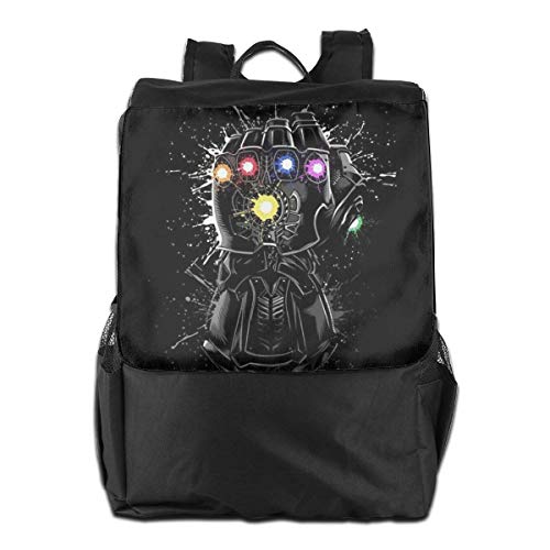 Rucksack,Mochila Infinity Stone, Elegantes Mochilas para Niños para Correr En El Gimnasio,40cm(W) x48cm(H)