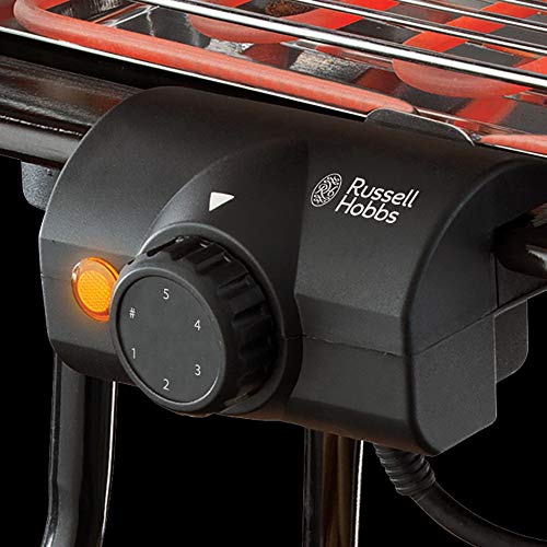 Russell Hobbs 20950-56 - Barbacoa (2000 W, Barbacoa, Eléctrico, 740 cm², Barril, Parrilla + plancha)