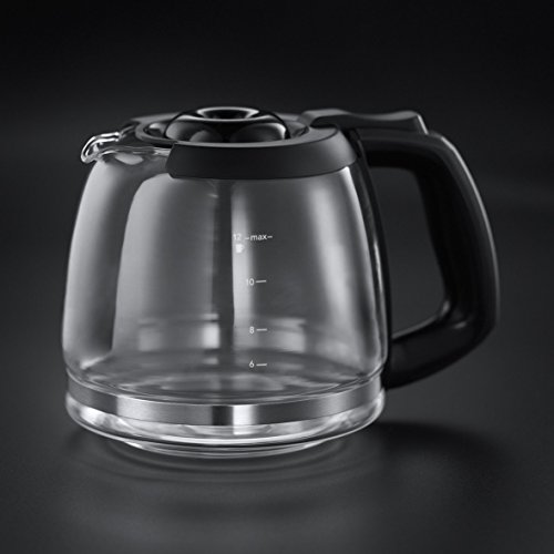 Russell Hobbs Chester Grind & Brew - Cafetera de Goteo (Jarra Cafetera, 1025 W, Negro, Molinillo) - ref. 22000-56