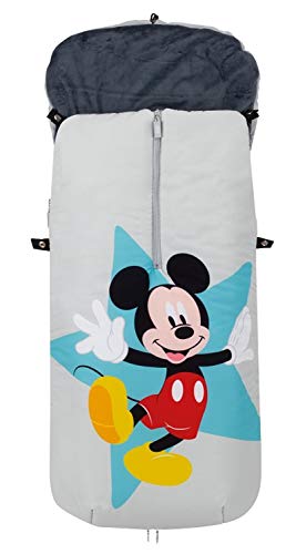 Saco POLAR de Invierno de Silla de Paseo - (Universal-Bugaboo-Mclaren) - Mickey Geo - OFERTA