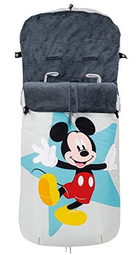 Saco POLAR de Invierno de Silla de Paseo - (Universal-Bugaboo-Mclaren) - Mickey Geo - OFERTA