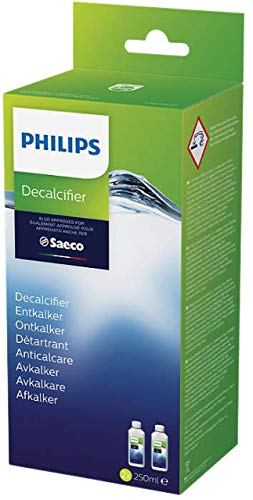 Saeco CA670022 - Descalcificador para cafeteras espresso, 250 ml, pack de 2