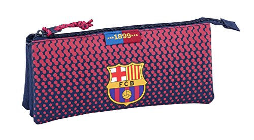 Safta Estuche Escolar F.C. Barcelona Corporativa Oficial, 220x30x100mm