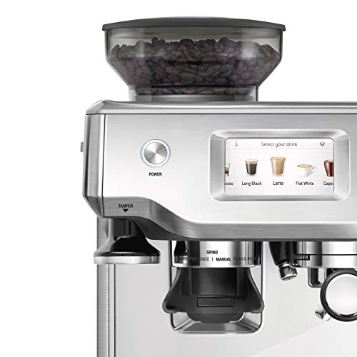 SAGE SES880BSS the Barista Touch, Cafetera espresso, Cappuccinatore, 15 Bar, acero inoxidable