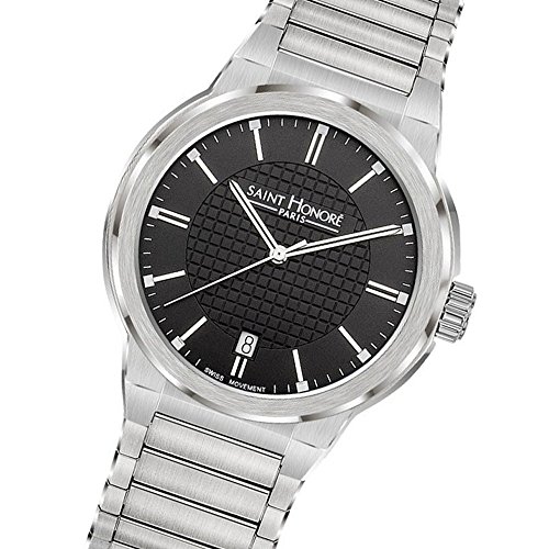 Saint Honoré Reloj Analogico para Hombre de Cuarzo con Correa en Acero Inoxidable 8611461NIN