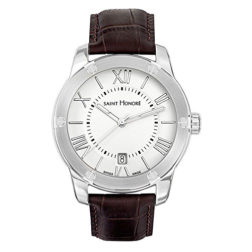 Saint Honoré Reloj Analogico para Hombre de Cuarzo con Correa en Cuero 8610301ARAN