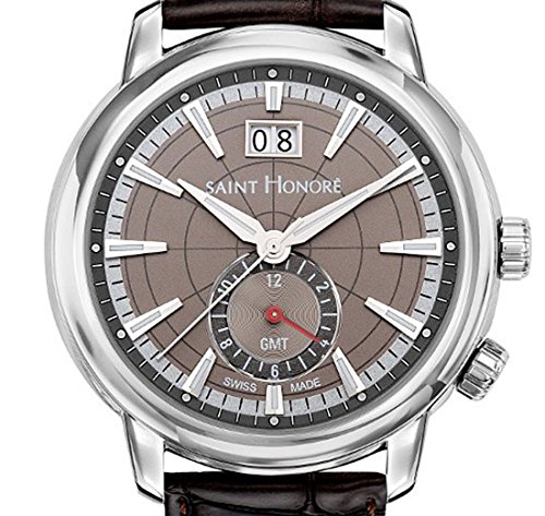 Saint Honoré Reloj Analogico para Hombre de Cuarzo con Correa en Cuero 8670401GIN