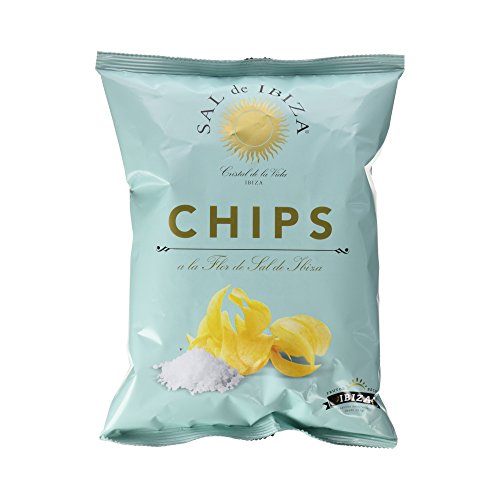 Sal de Ibiza - Patatas Chips a la Flor de Sal de Ibiza - 125 g