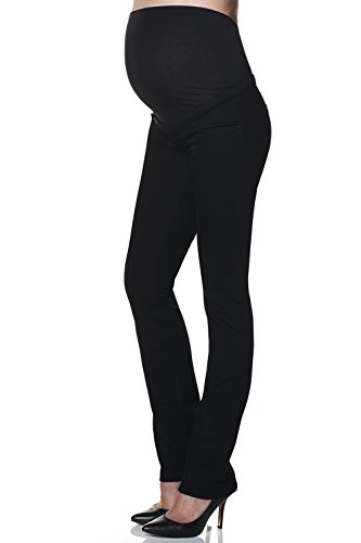 Salsa Vaqueros Pitillo Maternity Hope en Denim True Black