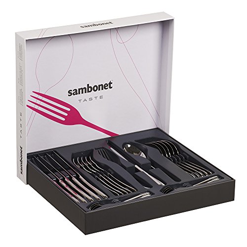 Sambonet 52553-81 Taste - Cubertería monobloque (24 Piezas)