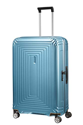 Samsonite Neopulse Maleta con Ruedas L (75cm-94L), Azul (Matte Ice Blue)