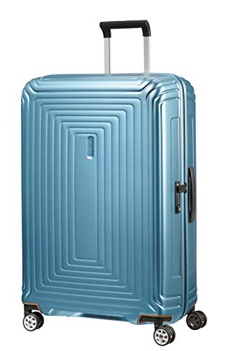 Samsonite Neopulse Maleta con Ruedas L (75cm-94L), Azul (Matte Ice Blue)