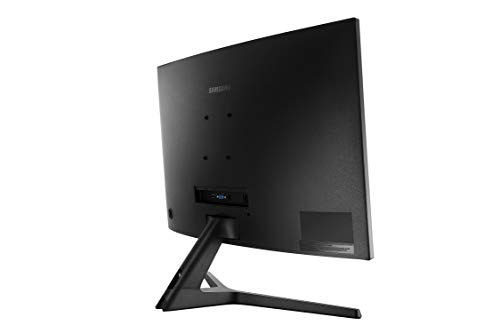 Samsung C27R500 - Monitor Curvo de 27" sin marcos (Full HD, 4 ms, 60 Hz, FreeSync, LED, 16:9, 3000:1, 1800R, 178°, HDMI, Base en V) Gris Oscuro