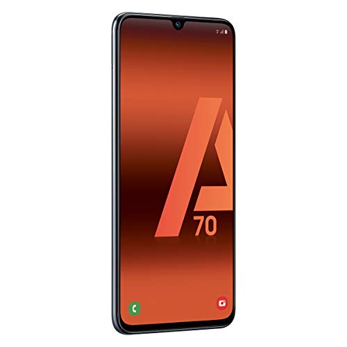 Samsung Galaxy A70 (128gb, Dual-SIM, pantalla de 6.7 " Full HD + Dynamic AMOLED, 4500 MaH), color negro [Versión española]