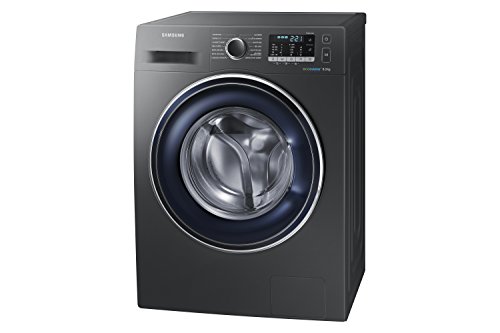 Samsung - Lavadora de acero inoxidable ww80j5555fx/EC autoportante de carga frontal 8 kg 1400 rpm - A + + + - Gris