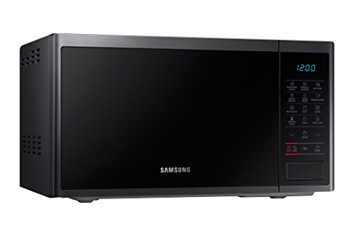 Samsung MG23J5133AG/EC - Microondas con Grill, 800 W/ 1100 W, 23 Litros, Interior Cerámica Enamel, Color Negro Grafito, 330 x 211 x 324 mm (ancho, al to, fondo)