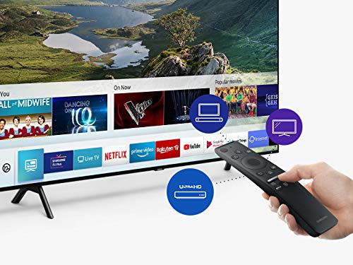 Samsung QLED 4K 2019 49Q60R - Smart TV de 49" con Resolución 4K UHD, Supreme Ultra Dimming, Q HDR, Inteligencia Artificial 4K, One Remote Control, Apple TV y compatible con Alexa