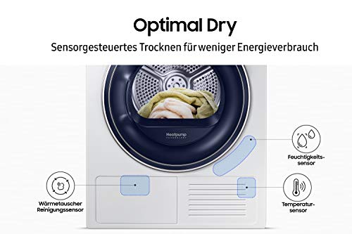 Samsung Secadoras con bomba de calor, 8kg, A++