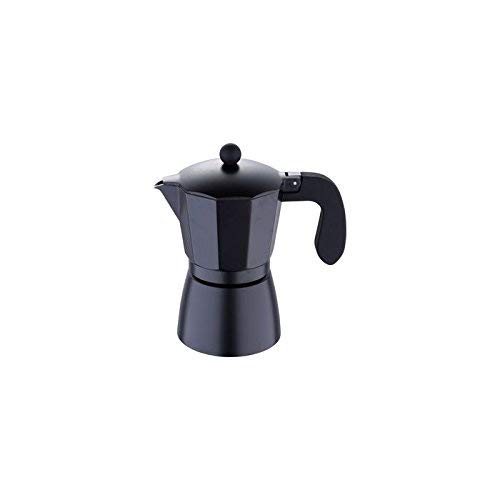 San Ignacio CAFETERA 6T ALU Florencia Black SG, Aluminio, Negro