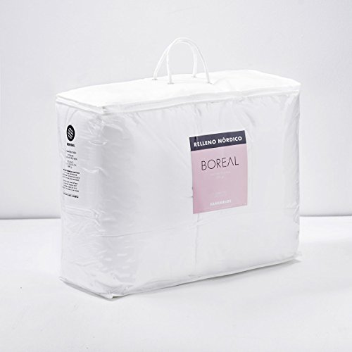 Sancarlos BOREAL -Relleno nórdico sintético, Densidad 300 g, Relleno de fibra hueca siliconada, Cama 150