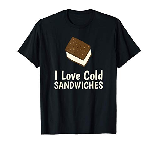 Sándwiches de helado Vainilla Camiseta