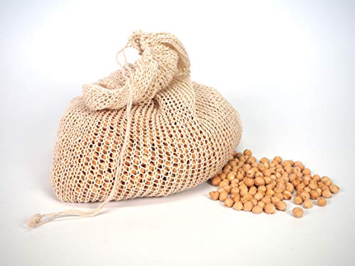 Sanfor Bolsa de cocción legumbres de 2 kg | Apta para todo tipo de ollas a presión | Algodón 100% | Color Marrón
