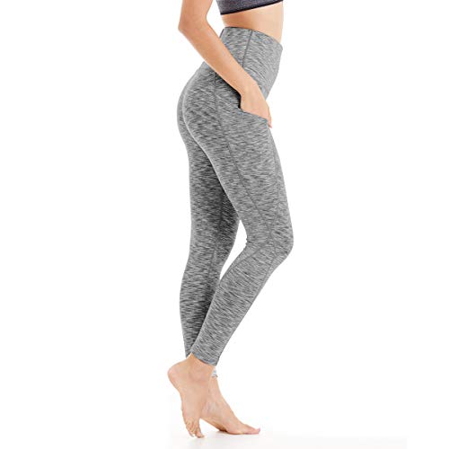 SANMIO Leggings Deportivos de Yoga para Mujeres, Pantalones de Yoga para Mujeres con Bolsillos Pantalones Deportivos Maravillosos Pantalones Deportivos Ultrasport para Mujer