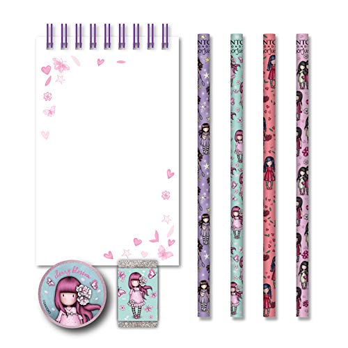 Santoro Gorjuss Sparkle & Bloom Set de Papelería 1038GJ02 - Cherry Blossom