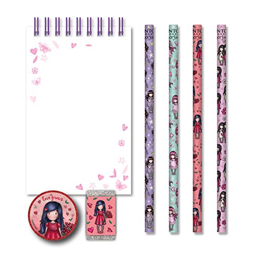 Santoro Gorjuss Sparkle & Bloom Set de Papelería 1038GJ03 - Love Grows