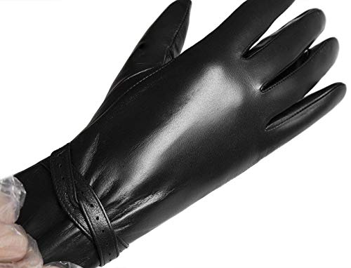 Saoye Fashion Mujeres Hombres Guantes De Invierno Con Carniceros Pantalla Basic Escuchando Ropa (Color : Schwarz, Size : 5.5/:15.5-16.4cm)