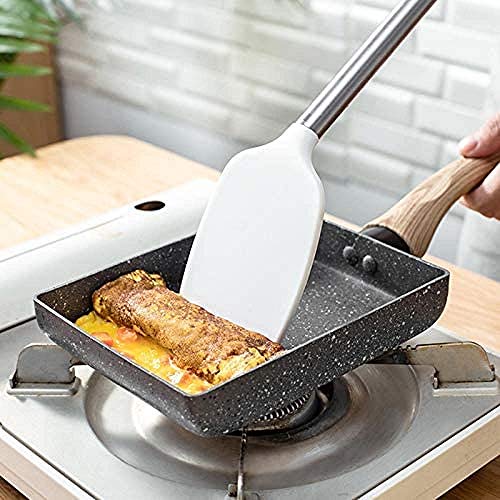 Sartén Tamagoyaki Omelette Negro Sartén Antiadherente Fry Egg Pan Pancake Olla De Cocina Uso Exclusivo Para Cocina De Gas-Negro